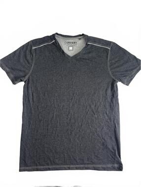 Company Eighty One Men's Medium Dark Gray V-Neck T-Shirt